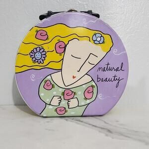 3/$25 2000 Curious Girls Tin by Curiosity Kits – Storage Tin (Missing Latch)